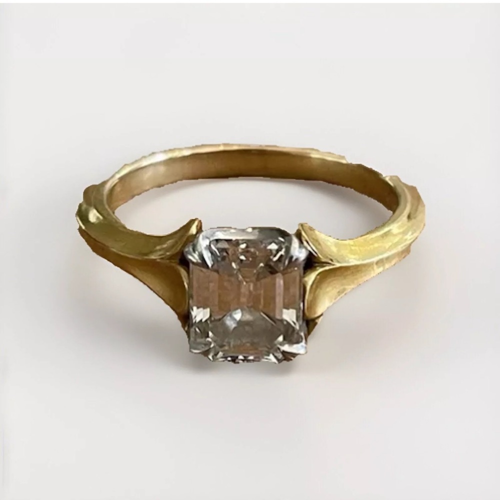 ✨STUNNING ✨McTiegue & McLelland ~ 
 1+ carat diamond & 18k engagement ring. - Picture 2 of 8
